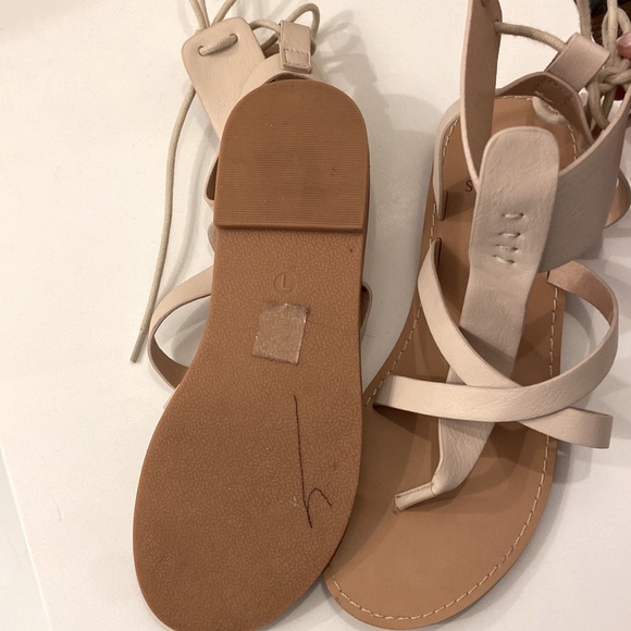 OASIS SOCIETY BLAZE LACE UP SANDAL SIZE 7 - Picture 3 of 3